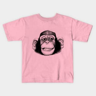 A cheeky baby chimp! Kids T-Shirt